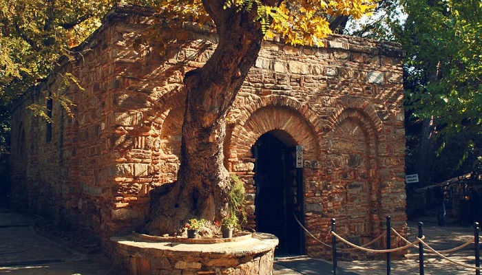 نمایی از خانه مریم مقدس