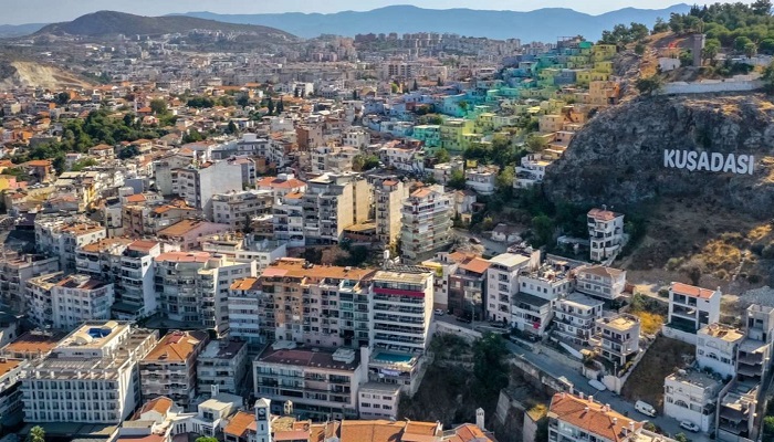 نمایی از شهر کوش آداسی